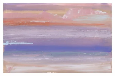 Un horizon aux couleurs pastel de rêve