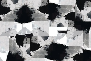 Abstrait dynamique noir et blanc