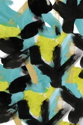 Coups de pinceau aux couleurs dynamiques