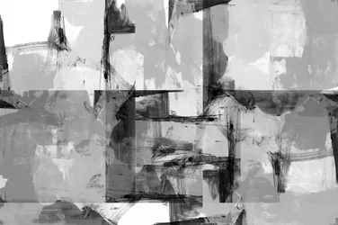 Abstrait dynamique en niveaux de gris