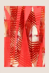Abstrait rouge dynamique