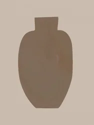 Vase aux formes organiques