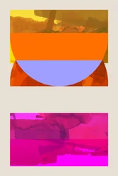 Blocs de couleurs géométriques
