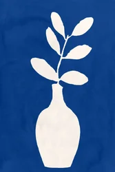 Vase Indigo Plant