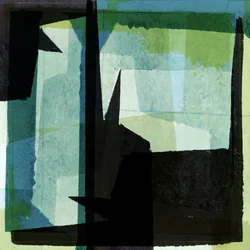 Motif abstrait en superposition