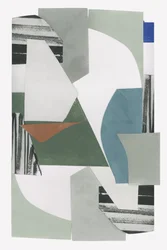 Motif abstrait en superposition