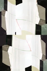 Abstrait géométrique en superposition