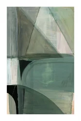 Abstrait vert en couches