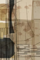 Abstrait neutre en superposition