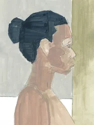 Profil féminin minimaliste