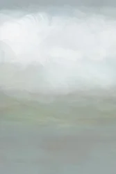Paysage abstrait brumeux