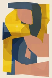 Collage abstrait moderne