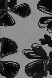Fleurs noires modernes
