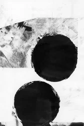 Cercles noirs modernes