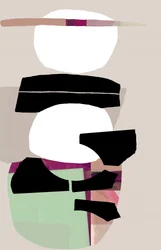 Abstrait moderne en blocs de couleurs