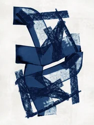 Couleurs indigo modernes