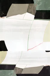 Abstrait géométrique aux tons discrets