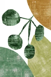 Formes de feuilles organiques