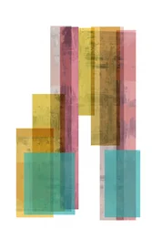 Blocs de couleur qui se chevauchent