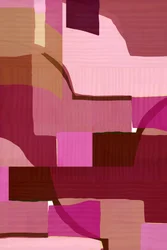 Abstrait rose et marron