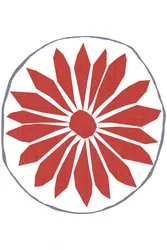 Fleur rouge du peuple