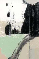 Paysage abstrait serein