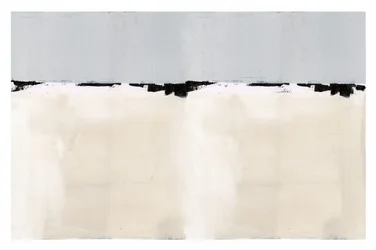 Paysage abstrait serein