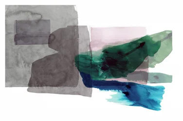 Couches abstraites sereines