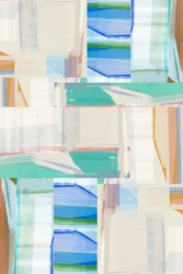 Couches abstraites sereines