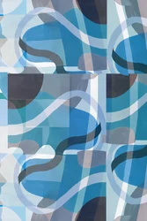 Flux bleu serein