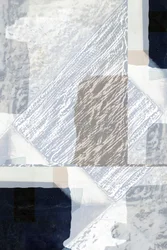 Des nuances sereines de bleu et de gris