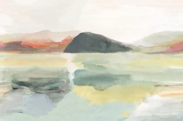 Reflets sereins des montagnes
