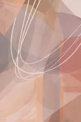 Abstrait aux tons rosés