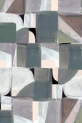 Abstrait géométrique tout en douceur