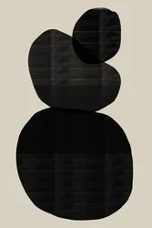 Formes organiques superposées