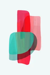 Formes abstraites éclatantes