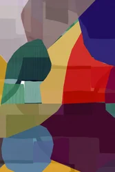 Formes abstraites éclatantes