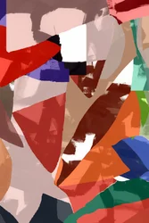 Formes abstraites éclatantes
