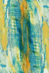 Abstrait bleu vif et or