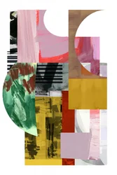Formes aux couleurs vives