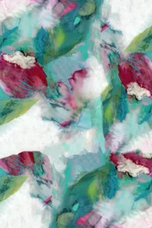 Abstrait floral éclatant