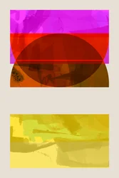 Abstrait géométrique éclatant
