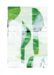 Abstrait vert vif