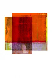 Abstrait aux couleurs vives et aux superpositions