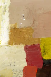 Blocs abstraits aux couleurs chaudes