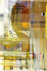 Couches abstraites aux teintes chaudes