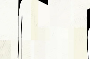 Abstrait géométrique blanc