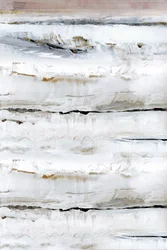 Couches texturées blanches