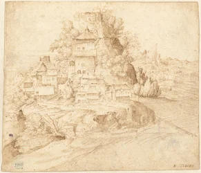 Un village niché au pied d