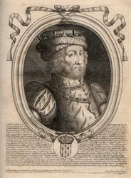 Portrait de Caribert, roi des Francs (561-567)